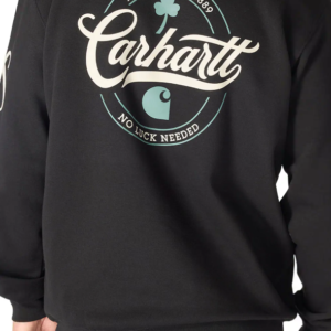 Marquette Shamrock Script Sweatshirt